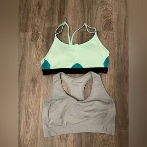 Bundle of two sports bras both in a size M